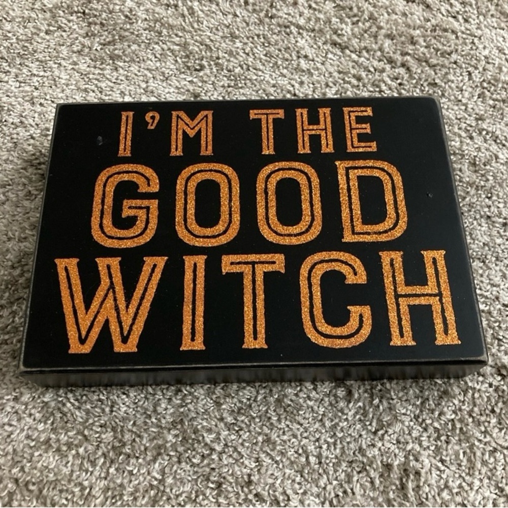 Homegoods Holiday | I'M The Good Witch Wooden Sign
